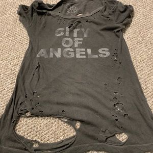 Black City if Angels grunge shirt